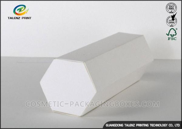 Quality Customized Printing Hexagon Shape Cardboard Gift Boxes Whit Simple Design for sale