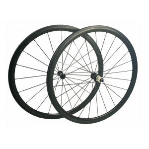 Anti High Temperature Carbon Road Cycling Wheels 9 / 10 / 11 Speed Compatible